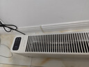 美的（Midea）【APP智能】石墨烯家用踢脚线取暖器 遥控电热电暖器 浴室速热电暖气 节能暖风机全屋升温HDS22LYR 实拍图