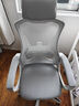 锦汐 电脑椅家用办公椅子靠背人体工学椅学习转椅老板座椅游戏电竞椅 【可后躺】白框灰网 实拍图