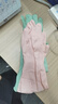 雅高PVC手套3双装均码家务手套清洁厨房耐用洗碗手套防水洗衣服手套薄 实拍图