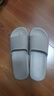 京东京造【抗菌皮纹拖】eva软弹拖鞋居家室内防臭浴室凉拖 灰褐色 44-45 实拍图