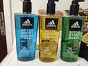 阿迪达斯（adidas）男士沐浴露洗发水洗面奶三效合一 源动600ml 促进新陈代谢 实拍图