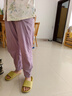 浪莎睡裤女春秋季长裤纯棉薄款宽松加大码可外穿冬款单件裤子家居裤 实拍图