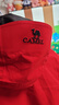 骆驼（CAMEL）三防冲锋衣户外登山服防风防水防污三合一运动外套 AD12263514X,抓绒内胆耀眼红男女 S 实拍图
