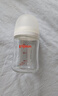 贝亲（Pigeon）玻璃奶瓶宽口径防胀气160ml S号奶嘴 1月+ AA186  实拍图