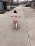 永久（FOREVER）永久儿童自行车永久自行车儿童 自行车3-6岁折叠自行车儿童单车 高配粉|一体轮+折叠+辅助轮+礼包 16寸|身高105-130cm 实拍图