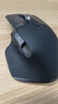 罗技（Logitech）大师系列 MX Master 3S 无线蓝牙鼠标 人体工学 办公 静音鼠标 高端 石墨黑 带无线接收器 实拍图