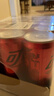 可口可乐（Coca-Cola）零度 Zero 无糖汽水 碳酸饮料 330ml*24摩登罐  实拍图