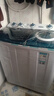 康佳半自动双桶双缸10公斤 波轮洗衣机大容量 脱水甩干机 以旧换新 家电补贴15% XPB100-7D0S 实拍图