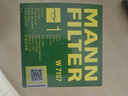 曼牌滤清器（MANNFILTER）原厂机油滤清器机油滤芯W712/92M/W7157朗逸速腾明锐高7帕萨特Q3 实拍图