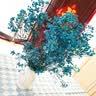 匠心绽放满天星干花永生花束节日礼物实用客厅装饰天然风干真花蓝色20276 实拍图