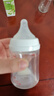 贝亲（Pigeon）玻璃奶瓶宽口径防胀气240ml M号奶嘴 3月+ AA187  实拍图