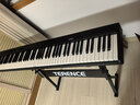特伦斯折叠钢琴88键便携式电钢琴成人儿童电子琴重力度键盘V30pro钢琴 炫酷黑+专用琴包+Z型琴架 实拍图
