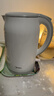 美的（Midea）电水壶电热水壶食品级304/316L不锈钢家用双层防烫烧水壶 1.7L大容量热水壶开水壶煮茶壶 年货 1.7L 【316L母婴材质】SH17M301PRO 实拍图
