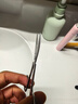 美肤语不锈钢修眉小剪刀化妆剪弯头眉毛剪假睫毛美容剪眉毛修剪器MF8942 实拍图