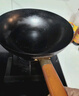 美的（Midea）铁锅炒锅 无涂层精铁炒菜锅煎锅家用燃气灶电磁炉通用礼品 实拍图
