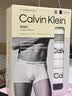 【准新品】Calvin Klein内衣男士ck三条装提花棉质防夹臀低腰平角内裤U2664 XL   实拍图