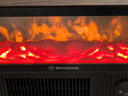西屋石墨烯取暖器暖风机壁炉复古3D仿真炭火焰家用电暖器宿舍电暖气卧室小太阳省电恒温热风机WTH-618Y 实拍图
