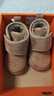 卡特兔宝宝棉鞋男童童鞋冬季软底婴儿保暖加绒女童加厚雪地靴 棕色 22 内长13.5cm 脚长12.5-13.0 晒单实拍图