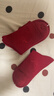 海澜之家袜子男士袜子纯棉100%纯棉袜子男中筒男袜抗菌透气短袜男长筒袜 鸿运当头(红色*5)-抗菌 均码 实拍图