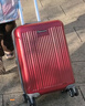 Diplomat外交官行李箱20英寸扩充层拉杆箱男登机旅行密码箱女TC-6012TM红 实拍图