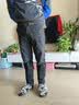 罗蒙牛仔裤男士直筒宽松长裤新款秋季弹力休闲裤子男ZH7620黑灰色34 实拍图