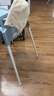 宜家（IKEA）ANTILOP安迪洛高脚椅宝宝餐椅婴儿餐椅儿童椅学坐椅多功能椅子 蓝灰色含托盘 实拍图