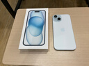 Apple/苹果【政府补贴需现场签收激活】 iPhone 15 (A3092) 128GB 蓝色 支持移动联通电信5G 双卡双待 实拍图
