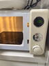 格兰仕（Galanz）复古微波炉 家用小型20L迷你 奶油风百搭复古 易清洁大平板 自动菜单 700瓦省电KAW0-SF2 实拍图