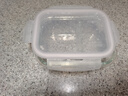 乐扣乐扣 耐热玻璃保鲜盒微波炉饭盒密封便当盒餐盒冰箱收纳盒600ml二分隔 实拍图