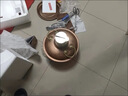隆顺铜艺 铜火锅紫铜电炭两用插电木碳火锅家用加厚老北京涮肉铜锅火锅 6-8人鸳鸯锅【加厚防水】 34cm 实拍图