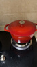 双立人（ZWILLING）珐琅锅铸铁锅汤锅圆形炖锅煲汤锅炖肉锅燃气电磁炉通用 红色24cm 实拍图