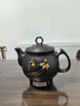 一壶百饮中药锅煎药壶中药壶养生壶全自动药壶熬药锅药膳煲陶瓷家用熬中药锅电子熬药罐电砂锅煎药机煮药壶 【次日达-加厚款】万人选择 3L 黑陶壶A 实拍图