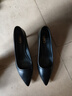 卡帝乐鳄鱼 CARTELO 舒适职业百搭黑细高跟鞋女士 KCC-357-8 黑色3cm 38  实拍图