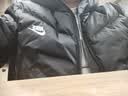 耐克NIKE男冬季长款连帽羽绒服 运动防寒外套DV1134-010黑M 实拍图