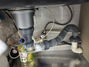 潜水艇（Submarine）厨房洗菜盆下水管全套防臭双槽水槽下水器套装洗碗池排水管下水器 【套装】单槽下水管+110提篮 实拍图