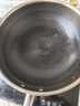 康巴赫炒锅不粘锅316L不锈钢炒菜锅32cm蜂窝平底煎炒锅电磁炉燃气灶通用 实拍图