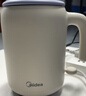 美的（Midea）电热水壶米色烧水壶便携式烧水杯差旅 0.6L智能断电304食品级不锈钢迷你便携小容量年货SH06X6-103 实拍图