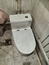 TOTOMAX系列虹吸式普通马桶大冲力静音抽水家用坐便器 CT998【超炫虹吸+无棱清洗】 拍下备注250/300/350/400坑距 实拍图