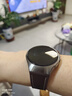HUAWEI WATCH 5 46mm高端款航天级钛合金表壳木星棕素皮复合表带首创X-TAP智感窗eSIM通信华为智能手表 实拍图
