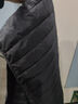 京东京造【零压排骨羽绒】轻薄羽绒服男外套冬季防钻绒马甲背心 曜石黑 L 实拍图