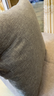 蕾迪琳达抱枕靠垫靠枕套沙发床头腰枕粗麻手感可拆洗含芯方形定制定做 纯色55*55cm（如果未备注） 含枕芯 实拍图
