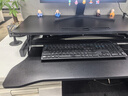 全品屋升降电脑桌升降工作台电脑升降支架台站立式升降办公书桌 气动无级升降-黑桌双层80x40cm 【宽敞品质桌面】 实拍图
