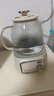 美的（Midea）花漾0胶水全玻璃养生壶 多功能煮茶壶 母婴烧水壶 恒温电热水壶 全自动一体煮茶器1.2L YS12B302J 实拍图