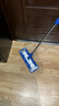 世家平板拖把42CM铝合金 130CM不锈钢杆1布家用夹布拖地墩布拖把 实拍图