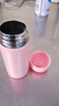【全网爆款】迷你口袋保温杯304不锈钢水杯便携可爱水杯女生 粉色 150ml 实拍图