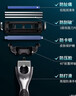 吉列锋速3经典 剃刮胡须刀手动便携款 1刀架4刀头 3层刀片男士情人节礼物 京东自营旗舰 非吉利 年货 实拍图