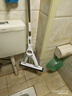 妙洁胶棉拖把38cm杆长132共2头对折式大懒人家用一拖净免手洗海绵吸水 实拍图