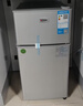 志高（CHIGO）小冰箱迷你小型家用冷藏冷冻两用宿舍出租房用双门办公室电冰箱节能省电 【一级能效】58L银色【三天约一度电】 实拍图