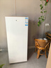 海尔（Haier）麦浪180升立式冰柜小型家用小冰柜风冷无霜一级节能大容量变频冷柜小冰箱BD-180WGHDGWF国家补贴 实拍图