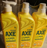 斧头牌（AXE）柠檬护肤洗洁精1.18kg*3瓶7.08斤家庭装 可洗果蔬不伤手 实拍图